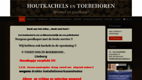 What Houtkachel-webshop.nl website looked like in 2021 (3 years ago)