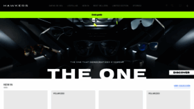What Hawkersco.com website looked like in 2021 (3 years ago)