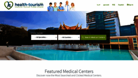 What Health-tourism.com website looked like in 2021 (3 years ago)