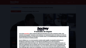 What Hockeysverige.se website looked like in 2021 (3 years ago)