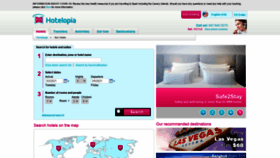 What Hotelopia.com website looked like in 2021 (3 years ago)