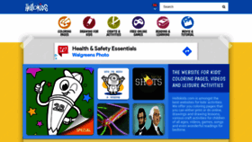 What Hellokids.com website looked like in 2021 (3 years ago)