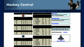 What Hockeycentral.co.uk website looked like in 2021 (3 years ago)