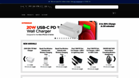 What Hypercel.com website looked like in 2021 (4 years ago)