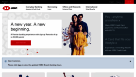 What Hsbc.lk website looked like in 2021 (3 years ago)