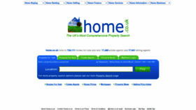 What Home.co.uk website looked like in 2021 (3 years ago)