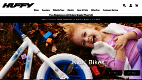 What Huffybikes.com website looked like in 2021 (3 years ago)