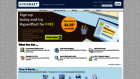 What Hypermart.net website looked like in 2021 (3 years ago)