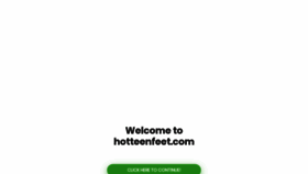 What Hotteenfeet.com website looked like in 2021 (3 years ago)