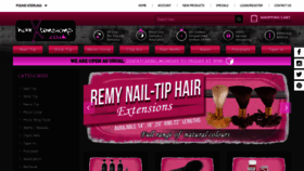 What Hairxtensions.co.uk website looked like in 2021 (3 years ago)
