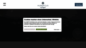 What Hotel-hubertus.de website looked like in 2021 (3 years ago)