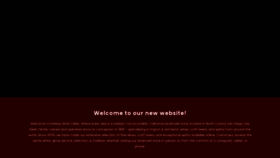 What Holidaywinecellar.com website looked like in 2021 (3 years ago)