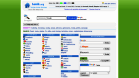 What Homik.org website looked like in 2021 (3 years ago)