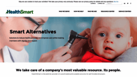 What Healthsmart.com website looked like in 2021 (3 years ago)