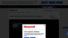 What Honeywellprocess.com website looked like in 2021 (3 years ago)