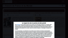 What Histoire-pour-tous.fr website looked like in 2021 (3 years ago)