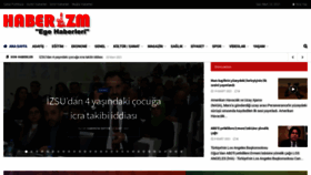 What Haberizm.net website looked like in 2021 (3 years ago)