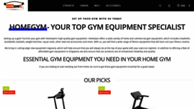 What Homegym.sg website looked like in 2021 (3 years ago)
