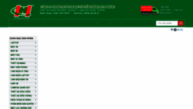 What Huyhoangpc.com website looked like in 2021 (3 years ago)