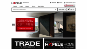 What Hafele.com.au website looked like in 2021 (3 years ago)