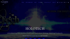 What Holotech.biz website looked like in 2021 (3 years ago)