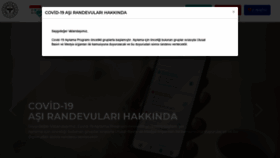 What Hastanerandevu.gov.tr website looked like in 2021 (3 years ago)