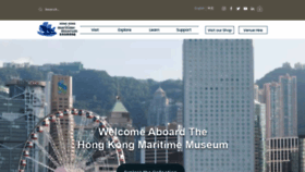 What Hkmaritimemuseum.org website looked like in 2021 (3 years ago)