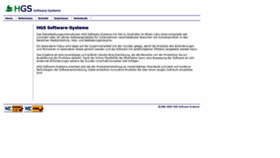 What Hgs-software.com website looked like in 2021 (4 years ago)