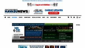 What Havasunews.com website looked like in 2021 (3 years ago)