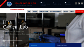 What Hiralab.in website looked like in 2021 (3 years ago)