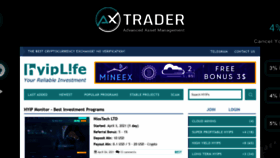 What Hyiplife.pro website looked like in 2021 (3 years ago)