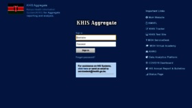 What Hiskenya.org website looked like in 2021 (3 years ago)