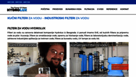 What Hydrolux.info website looked like in 2021 (3 years ago)