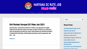 What Haryanadcratejob.com website looked like in 2021 (3 years ago)