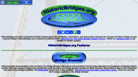 What Historicbridges.org website looked like in 2021 (3 years ago)