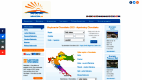 What Hrvatska.sk website looked like in 2021 (3 years ago)