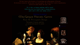 What Historicgames.com website looked like in 2021 (3 years ago)
