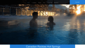 What Hotsprings.ca website looked like in 2021 (3 years ago)