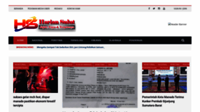 What Hariansulut.com website looked like in 2021 (3 years ago)