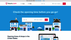 What Hours.com website looked like in 2021 (3 years ago)