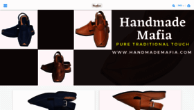 What Handmademafia.com website looked like in 2021 (3 years ago)
