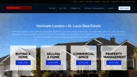 What Hermannlondon.com website looked like in 2021 (3 years ago)