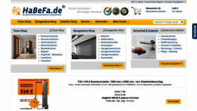 What Habefa.de website looked like in 2021 (3 years ago)