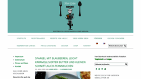What Herrgruenkocht.de website looked like in 2021 (2 years ago)