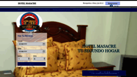 What Hotelmasacredr.com website looked like in 2021 (3 years ago)