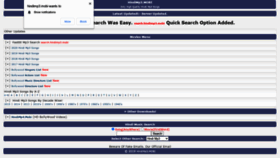 What Hindimp3.mobi website looked like in 2021 (4 years ago)