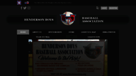 What Hendersonbba.org website looked like in 2021 (2 years ago)