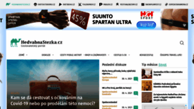 What Hedvabnastezka.cz website looked like in 2021 (3 years ago)