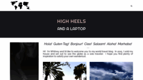 What Highheelsandalaptop.com website looked like in 2021 (4 years ago)