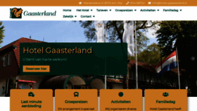What Hotel-gaasterland.nl website looked like in 2021 (2 years ago)